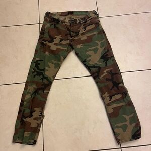 Polo by Ralph Lauren Camouflage Slim Straight Jeans,Used Like New , 35W / 32L